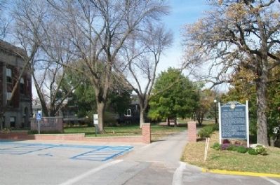 Peru State College and Marker image. Click for full size.