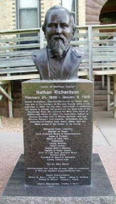Nathan Richardson Monument. Click for full size. Nathan Richardson Monument image. Click for full size.