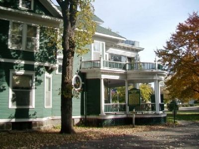 The Burton/Rosenmeier House and Marker. Click for full size. The Burton/Rosenmeier House and Marker image. Click for full size.