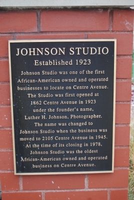 Johnson Studio Marker image. Click for full size.