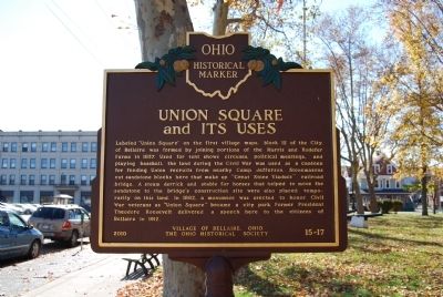 Union Square and its Uses Marker. Click for full size. Union Square and its Uses Marker image. Click for full size.