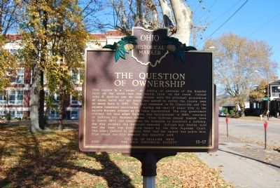 The Question of Ownership Marker. Click for full size. The Question of Ownership Marker image. Click for full size.