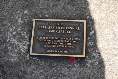 The Bellaire Bicentennial Time Capsule image. Click for full size.