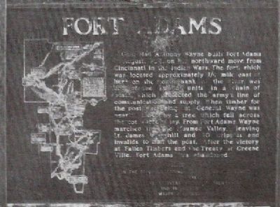 missing Fort Adams Marker image. Click for full size.