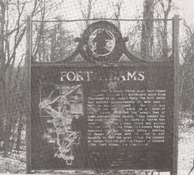 Fort Adams Marker. Click for full size. Fort Adams Marker image. Click for full size.