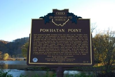 Powhatan Point Marker image. Click for full size.