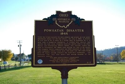 Powhatan Disaster, 1944 Marker image. Click for full size.