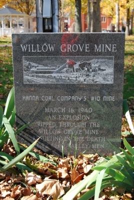 Willow Grove Mine Marker image. Click for full size.