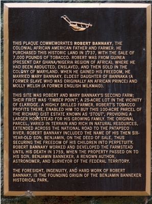 Robert Bannaky Marker. Click for full size. Robert Bannaky Marker image. Click for full size.