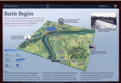 Battle Begins Marker image. Click for full size.
