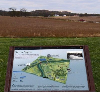 Battle Begins Marker image. Click for full size.