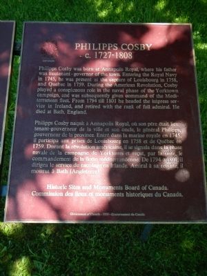 Philipps Cosby Marker. Click for full size. Philipps Cosby Marker image. Click for full size.