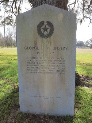 Home of George B. McKinstry Marker image. Click for full size.