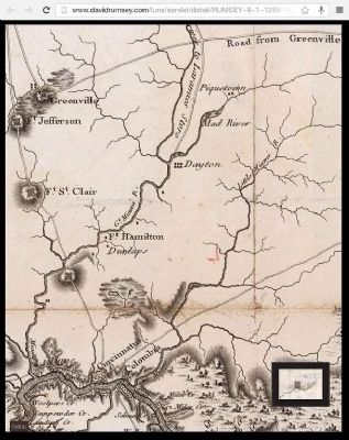 Map of Great Miami River area. Click for full size. Map of Great Miami River area image. Click for full size.
