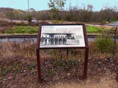 Slave to Soldier Marker. Click for full size. Slave to Soldier Marker image. Click for full size.