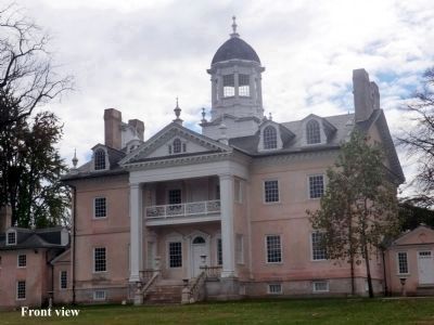 Captain Charles Ridgely's Hampton Mansion-front view image. Click for full size.
