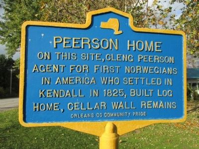 Peerson Home Marker image. Click for full size.