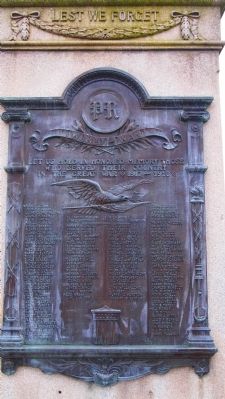 Pleasant Ridge - World War One Marker Marker. Click for full size. Pleasant Ridge - World War One Marker Marker image. Click for full size.