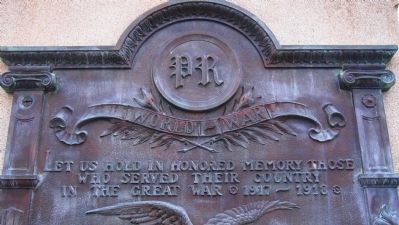 Pleasant Ridge - World War One Marker Marker. Click for full size. Pleasant Ridge - World War One Marker Marker image. Click for full size.