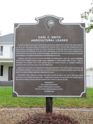 Earl C Smith Marker image. Click for full size.