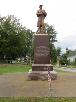 Civil War Monument. Click for full size. Civil War Monument image. Click for full size.