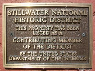 226 East Myrtle Street NRHP Marker image. Click for more information.