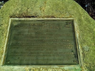 In Memory of Joseph Laurent Marker. Click for full size. In Memory of Joseph Laurent Marker image. Click for full size.