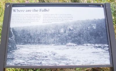 Where are the Falls? Marker. Click for full size. Where are the Falls? Marker image. Click for full size.