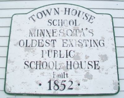 Town House School Marker. Click for full size. Town House School Marker image. Click for full size.
