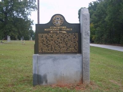 Stinchcomb Methodist Church Marker. Click for full size. Stinchcomb Methodist Church Marker image. Click for full size.