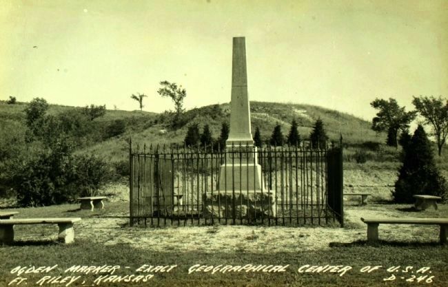 Ogden Marker - Historical View Showing Original Location. Click for full size. Ogden Marker - Historical View Showing Original Location image. Click for full size.