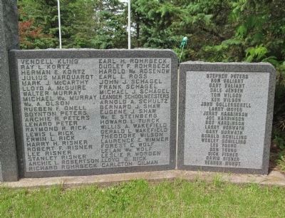 Forest City War Memorial. Click for full size. Forest City War Memorial image. Click for full size.