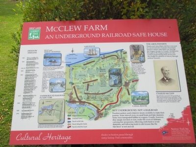 McClew Farm Marker image. Click for full size.