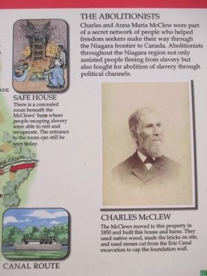 McClew Farm Marker Detail image. Click for full size.