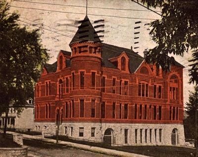 <i>Stillwater High School</i> - Historical Postcard View image. Click for full size.
