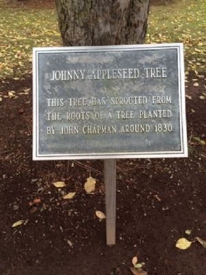 Johnny Appleseed Tree Marker image. Click for full size.