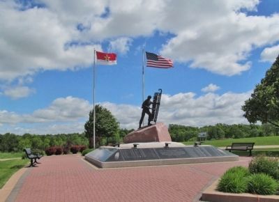 National Native American Vietnam Veterans Memorial image. Click for full size.