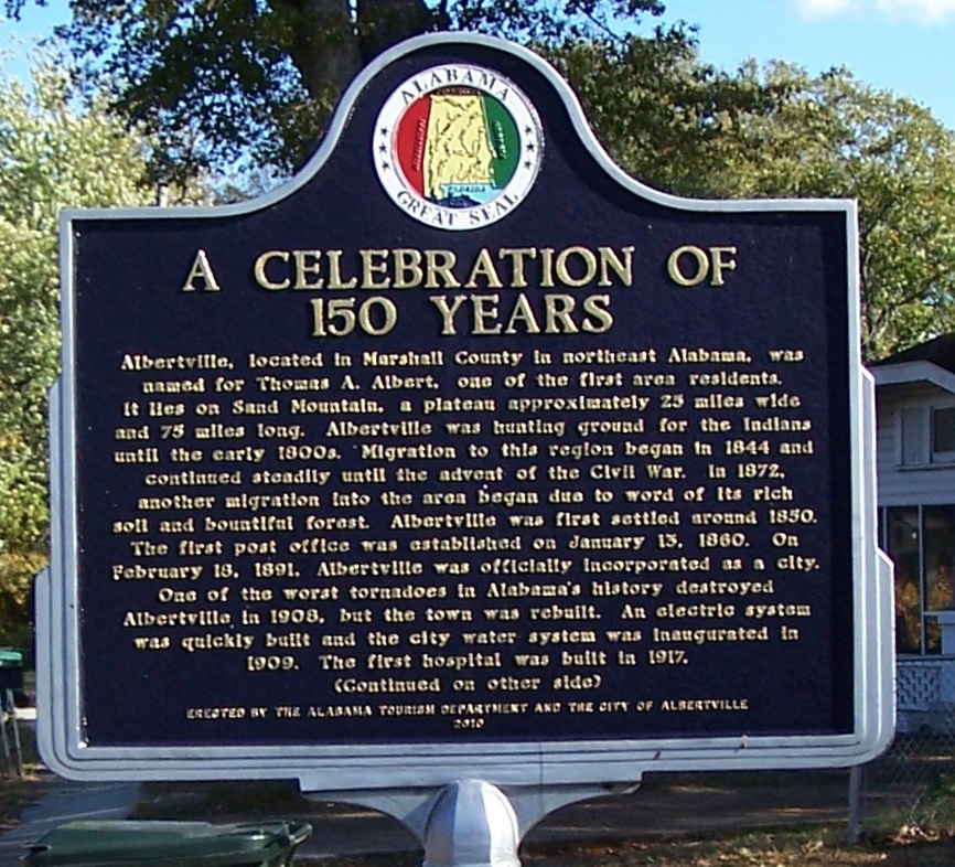 A Celebration of 150 Years Marker, side 1