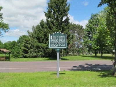 Clark County Moraines Marker. Click for full size. Clark County Moraines Marker image. Click for full size.