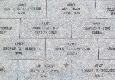 Stillwater Veterans Memorial Pavers. Click for full size. Stillwater Veterans Memorial Pavers image. Click for full size.