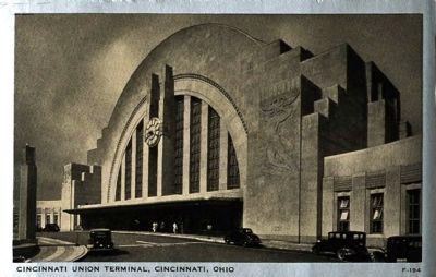 Cincinnati Union Terminal image. Click for full size.