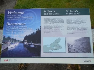 St, Peter’s and Its Canal Marker. Click for full size. St, Peter’s and Its Canal Marker image. Click for full size.