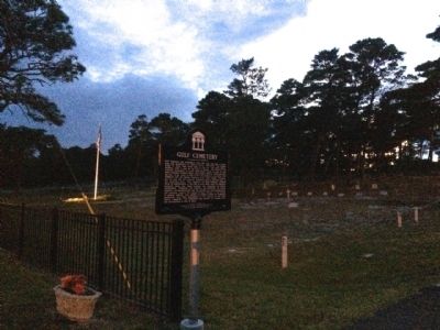 Gulf Cemetery image. Click for full size.