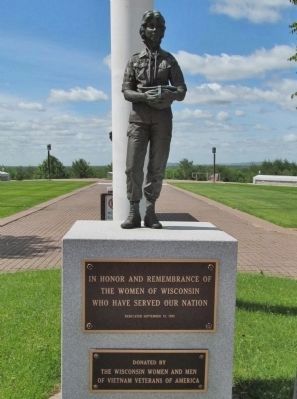 Women Veterans Memorial image. Click for full size.
