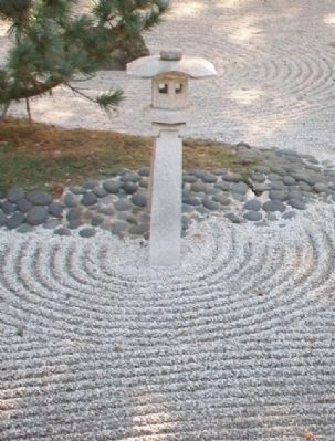 Zen Garden at Japanese Peace Bell Garden. Click for full size. Zen Garden at Japanese Peace Bell Garden image. Click for full size.