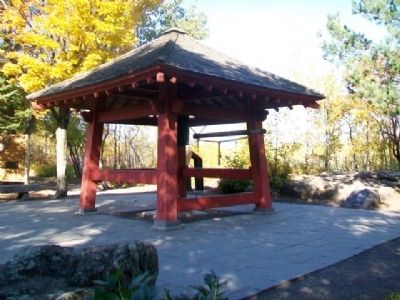 Ohara Peace Bell Pavilion image. Click for full size.