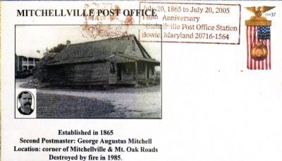 Mitchellville Post Office<br>Event Cover image. Click for full size.