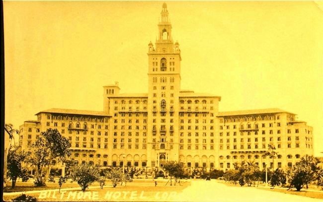 <i>Biltmore Hotel, Coral Gables</i> image. Click for full size.