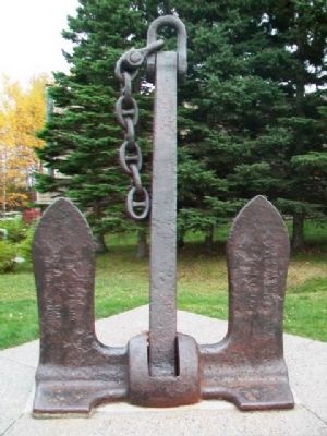 Anchor of the <i>Madeira</i>. Click for full size. Anchor of the <i>Madeira</i> image. Click for full size.