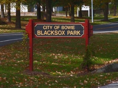 Blacksox Park. Click for full size. Blacksox Park image. Click for full size.